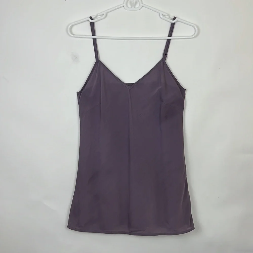 Tank top sheer lavender cami with adjustable straps S - Picture 2 of 7